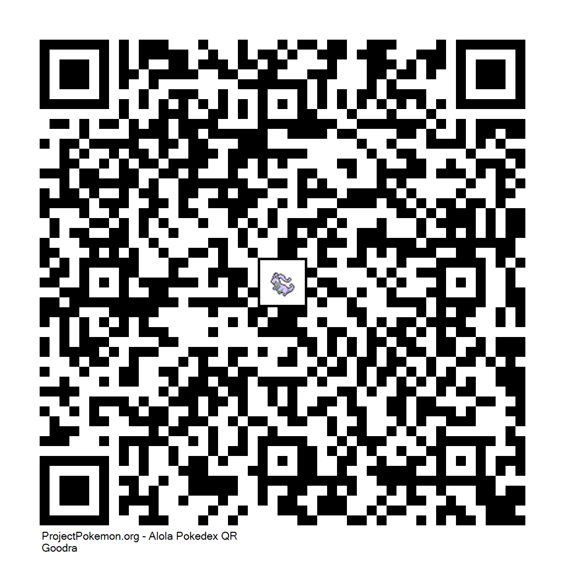 Cdigo QR de Goodra